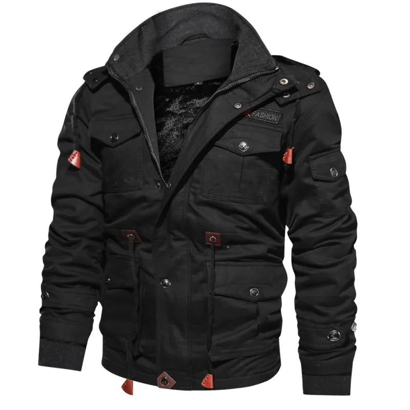 Hochwertig isolierte Herren-Winterjacke