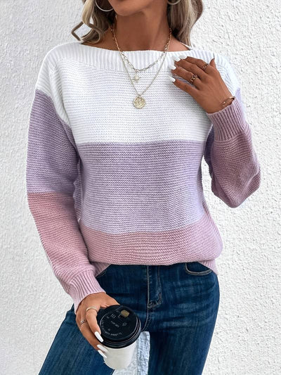 Lyra – stylischer pullover mit rundhalsausschnitt