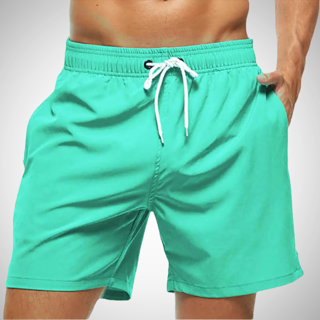 Harmon - Komfortable Herren Badehose im einfarbigen Design