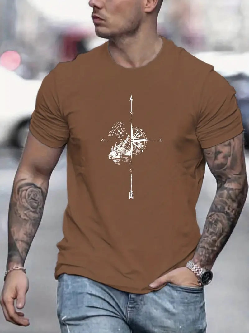 Stephen - Bequemes Herren-T-Shirt bedruckt