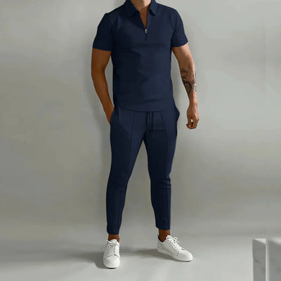 Iker - Elegantes Herren Set bestehend aus Polo Shirt und eleganter Hose