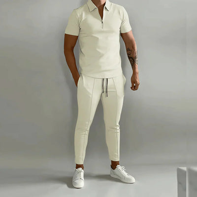 Iker - Elegantes Herren Set bestehend aus Polo Shirt und eleganter Hose