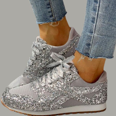 Mable - Trendige glitzernde Turnschuhe