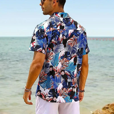 Houston - Stylisches Herren kurzarm Hemd im Cancun Stil