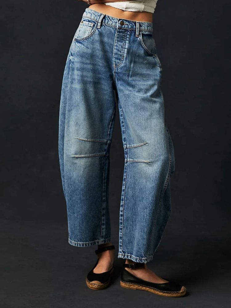 Mid-Rise Jeans für Frauen - Vani