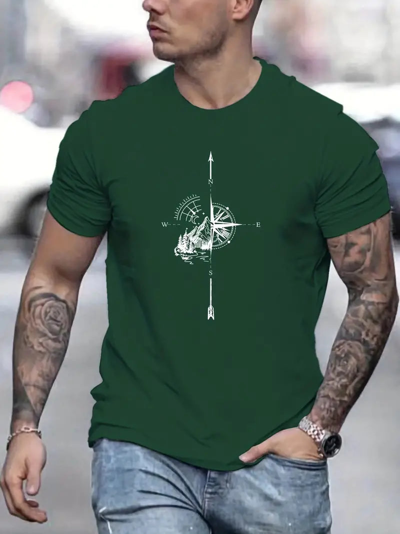 Stephen - Bequemes Herren-T-Shirt bedruckt