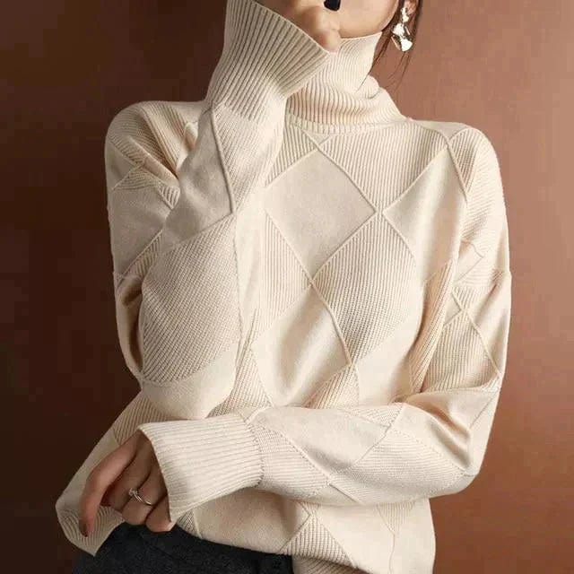 Olivia - Stylischer Rollkragenpullover